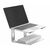 Gembird NBS-D1-01, Laptop stand, Aluminium, Silver, Aluminium, Si