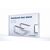 Gembird NBS-D1-01, Laptop stand, Aluminium, Silver, Aluminium, Si