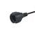 Equip 112106 / 0.25 m / IEC C14 / CEE7/3 / H05VV-F3G / 250 V / 10