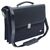 WEDO Ladies FlapOver Briefcase Ladies case Black Bag 585201