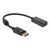 Delock Adapter DisplayPort male latched to HDMI female 20 63559