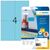 HERMA 4563 Blue Rectangle A4 Universal Matte LaserInkjet 4563