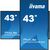 iiyama ProLite LH4341UHSB2 43 Diagonal Class LH4341UHSB2