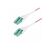 StarTech.com 2m (6.6ft) LC/LC (UPC) OM4 Multimode Fi | OM4RLCLC2M