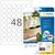 HERMA Labels A4 Ø 30 mm round white extra strong adhesion | 10915