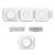 j5create JUPW3215W-N / Wireless charging stand / 3-in-1, magnetic