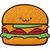 Laut International MAGMOJI BADGE Hamburger moji comp. L_MM_HAM