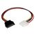 StarTech.com 12in SATA to LP4 Power Cable Adapter LP4SATAFM12