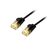 Equip Cat6A U UTP Slim Patch Cable, 1.5m, Black 626904