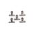 Maul Brief Klemmer / Spring clips / 70 mm / metal / nic | 2177096
