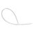 Alcasa KAB-25T48 / Releasable cable tie / Nylon / Transparent / 2
