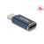 Delock USB adapter 24 pin USBC (M) to Lightning (F) USB 60688