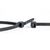 WKK - Plastic cable ties - Black (UV-resistant) - 100x2,5mm - 100 pieces