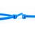WKK - Plastic cable ties - For universal use - Blue - 100x2,5mm - 100 pieces