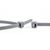 WKK - Plastic cable ties - Grey - 100x2,5mm - 100 pieces