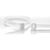 WKK - Plastic cable ties - Natural - 100x2,5mm - 100 pieces