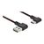 Delock Easy USB cable USB (M) leftright angled, 85280