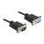 Delock Serial extension cable DB9 (M) to DB9 (F) 3 m 86584