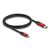 Delock USB cable USB Type A (M) to 24 pin USBC (M) 1 m 80617