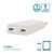 Mobilis Energia Charger 30W Wall USBC white Charger Typ 020026