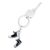TROIKA CHUCKS / Key ring / Black / Metal / 100 mm /  | KR25-01/MA