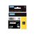 DYMO / Polyester / permanent adhesive / black on silver / | 18486
