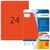 HERMA Coloured labels A4, 70 x 37 mm, red, removable