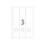 HERMA Inkjet file spine labels A4, 61 x 297 mm, white,