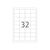 HERMA PREMIUM labels A4, 48,3 x 33,8 mm, white,