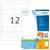 HERMA Premium Paper matte permanent selfadhesive white 4623