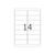 HERMA Premium Paper matte permanent selfadhesive white 4678
