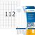 HERMA Removable labels A4, 25,4 x 16,9 mm, white