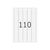 HERMA Removable labels A4, 38,1 x 12,7 mm, white