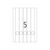HERMA Special Paper matte permanent selfadhesive white 34 5158