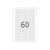 HERMA Special White 49 x 10 mm 1500 label(s) (25 sheet(s) 5116