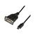 StarTech.com USB C to Serial Adapter Cable ICUSB232PROC