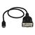 StarTech.com USB C to Serial Adapter Cable ICUSB232PROC