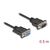 Delock Serial cable DB9 (M) to DB9 (F) 50 cm 87819