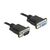 Delock Serial extension cable DB9 (M) to DB9 (F) 5 m 86598