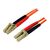 StarTech 1m OM2 LC-LC Duplex Fiber Cable LSZH