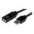 StarTech 25m USB 2.0 Active Extension Cable | USB-A M/F | Black