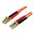 StarTech LC to LC Fiber Patch Cable 2m Orange