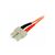 StarTech.com 2m Fiber Optic Cable Multimode Duplex 50FIBLCSC2
