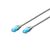 DIGITUS CAT 5e U/UTP Patch Cord 0.5 m Grey RJ45 to RJ45
