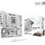 ASRock B850M Challenger WiFi White AM5 Motherboard