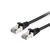 Equip Cat 6 S/FTP 1m Black Patch Cable