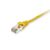 Equip CAT 6 S/FTP Patch Cable 15 cm Yellow