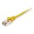 Equip CAT 6 S/FTP Patch Cable 15 cm Yellow