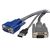 StarTech SVUSBVGA6 1.8m 2-in-1 USB VGA KVM Cable