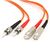 StarTech FIBSTSC2 2m ST-SC Multimode OM1 Fiber Patch Cable